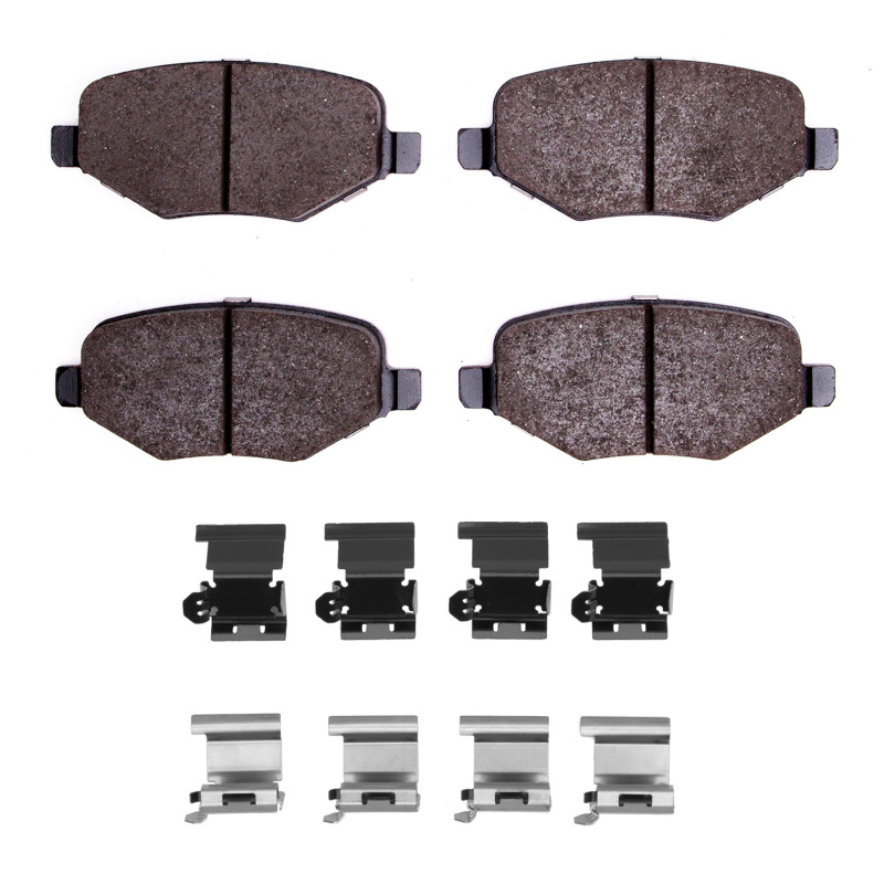 Lincoln MKT Brake Pads - Rear - R1 Concepts - Ceramic - `13-`16